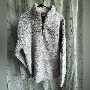 True Grit Sherpa Quarter Zip